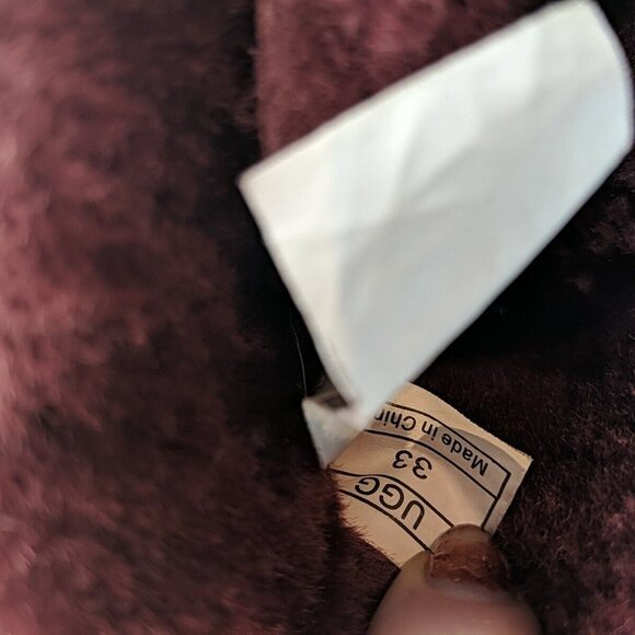 UGG Kids Boots in Burgundy - Picture 11 of 13